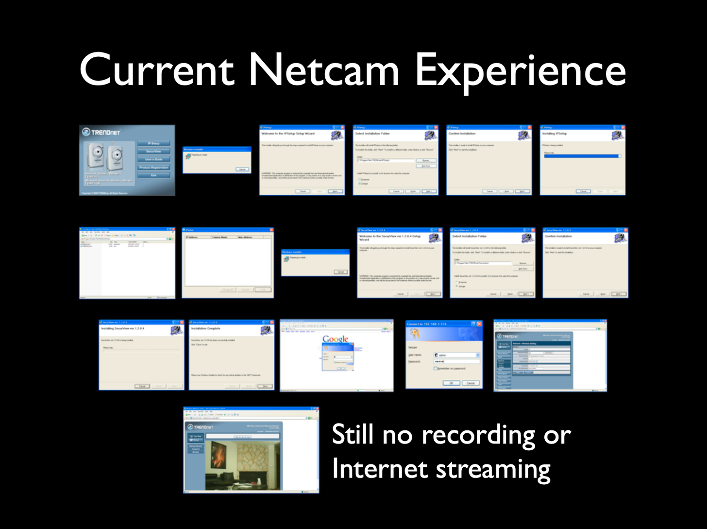 netcam experience 2009